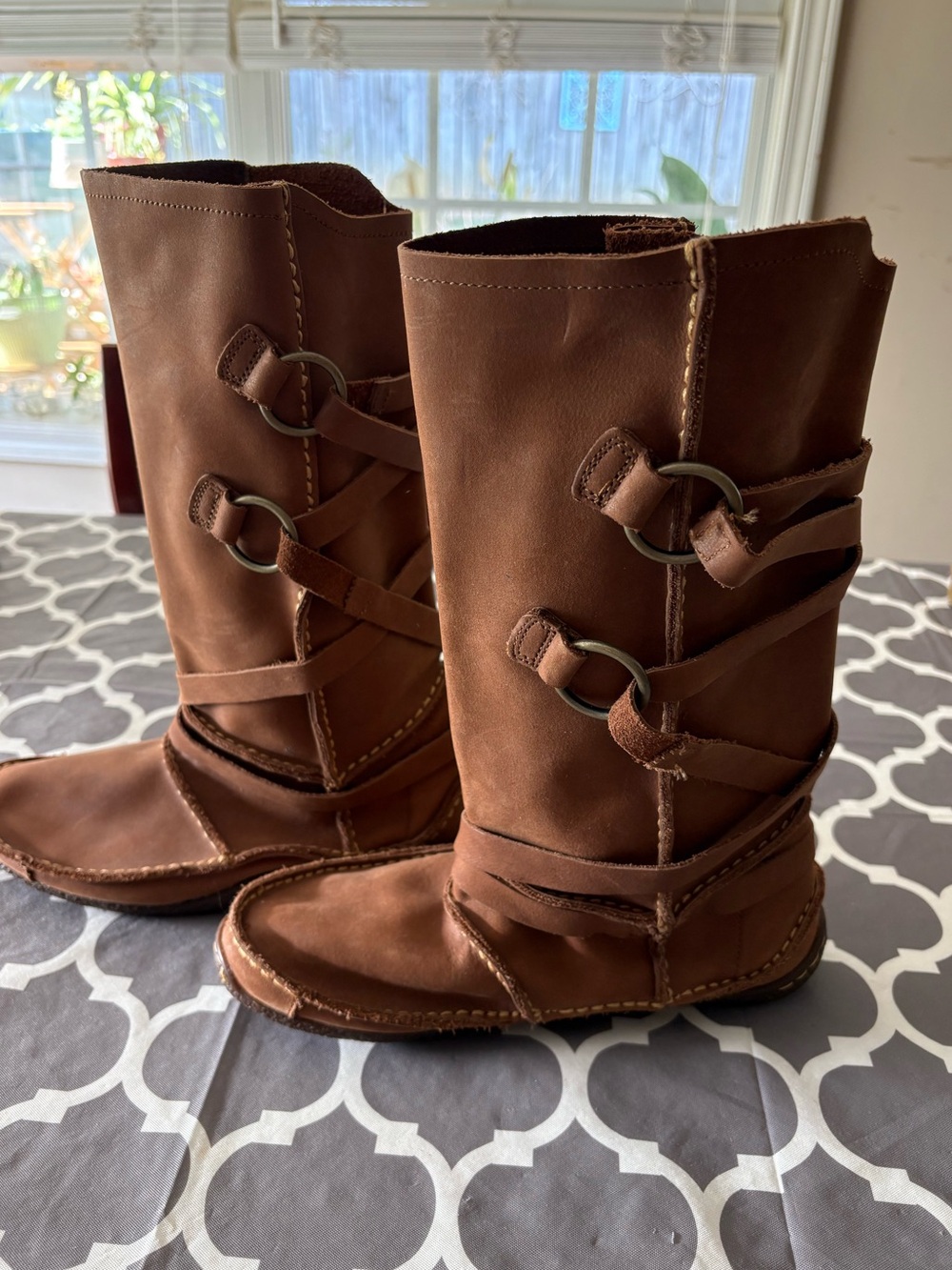 Durango Santa Fe tall moccasin boots